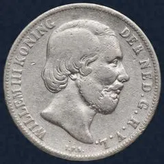 1 Gulden 1860 Willem III