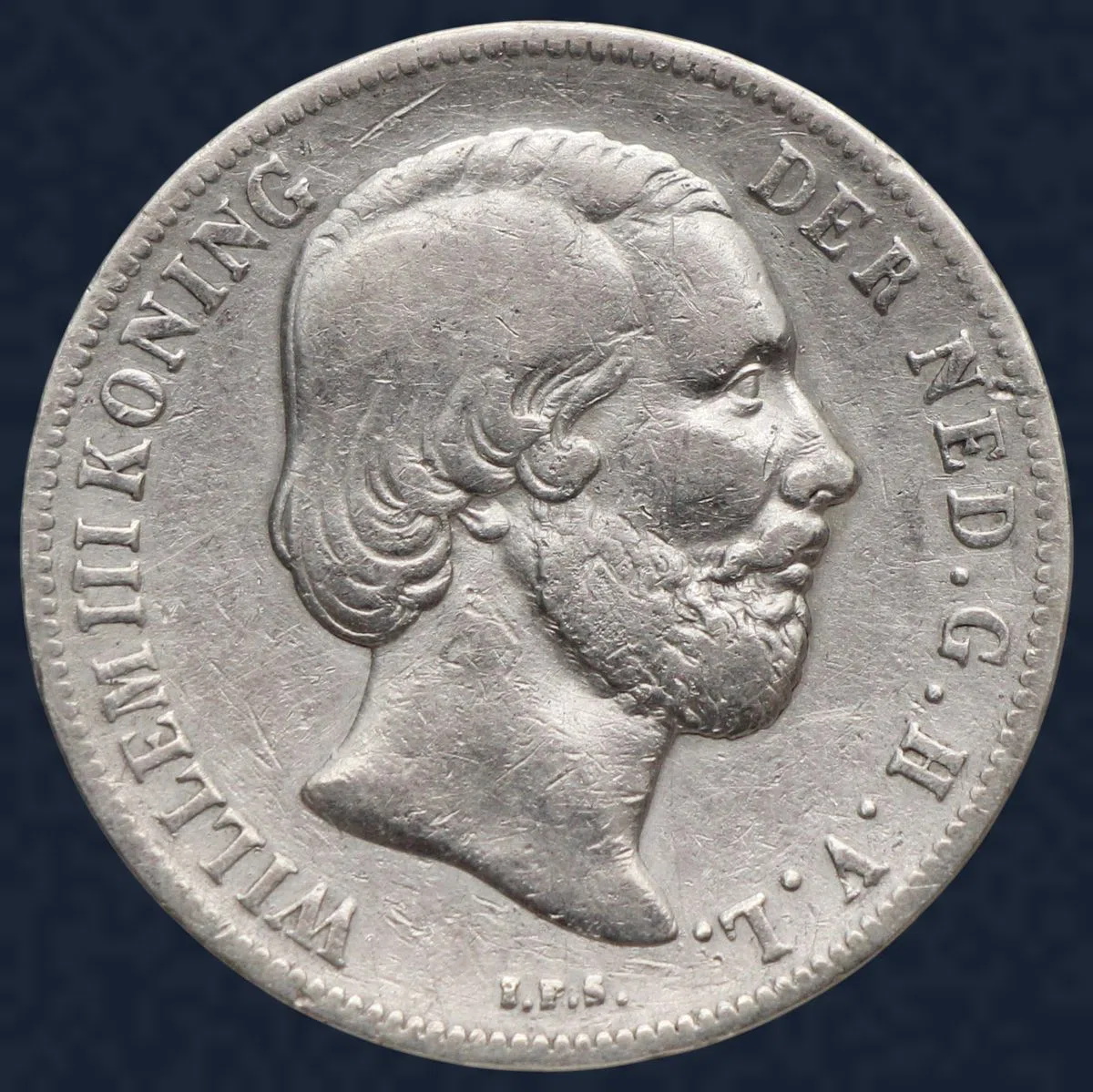 1 Gulden 1861 Willem III