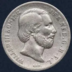 1 Gulden 1861 Willem III