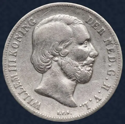 1 Gulden 1861 Willem III