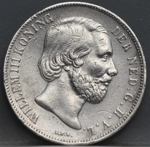 1 gulden 1863 - Willem 3