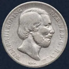 1 Gulden 1863 Willem III
