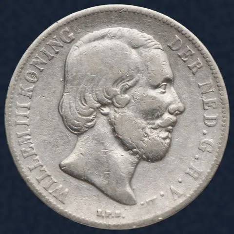 1 Gulden 1863 Willem III