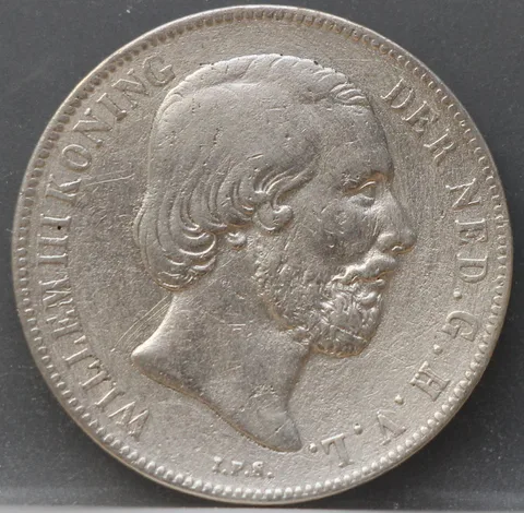 1 gulden 1864 - Willem 3