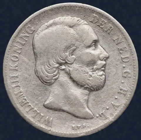 1 Gulden 1864 Willem III
