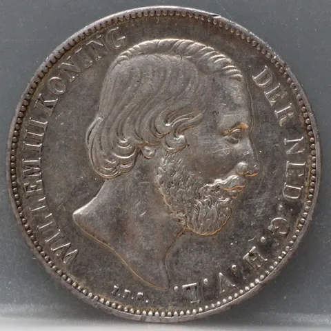1 Gulden 1865 — Zilver Willem III