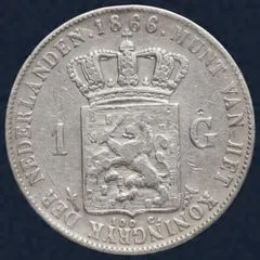 1 Gulden 1866 Willem III