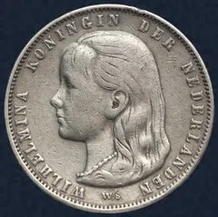 1 Gulden 1892 Nederland Wilhelmina