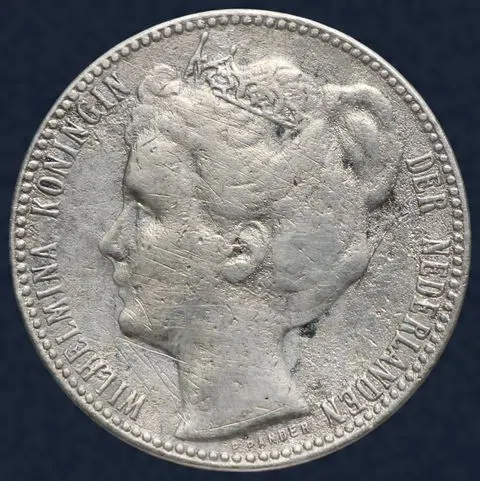 1 Gulden 1904 Wilhelmina