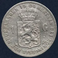1 Gulden 1904 Utrecht