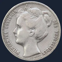 1 Gulden 1905 Wilhelmina