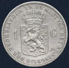 1 Gulden 1905 Wilhelmina