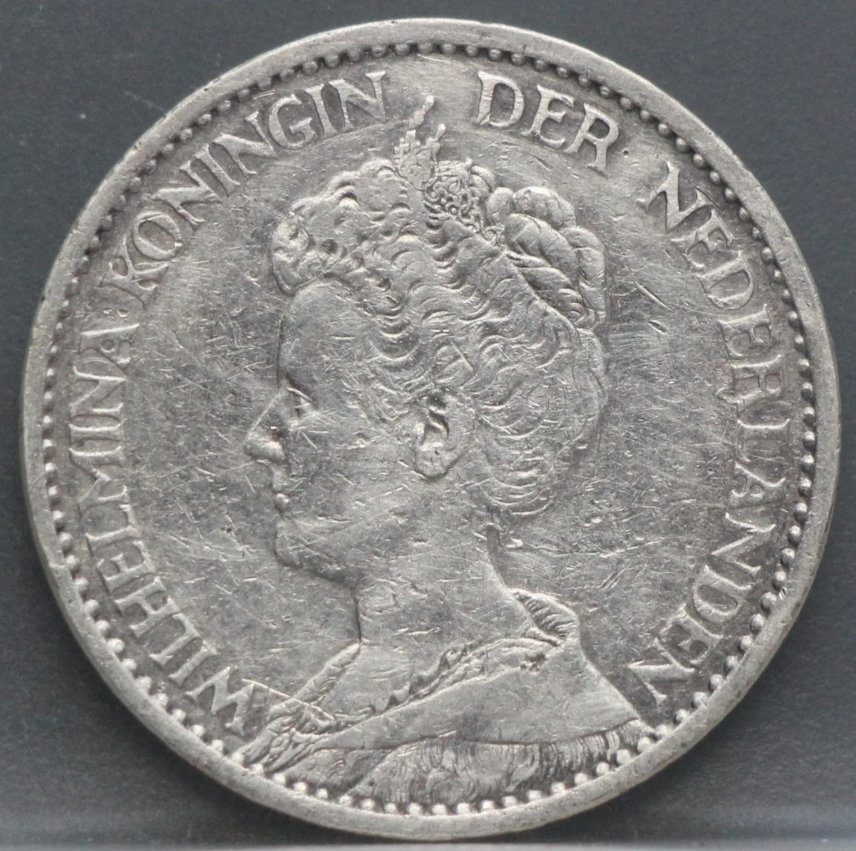 1 Gulden 1912 Wilhelmina — Zilver voorzijde