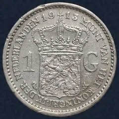 1 Gulden 1913 Wilhelmina