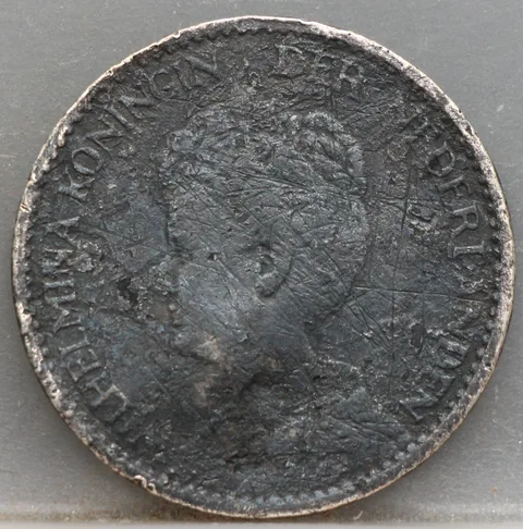 1 Gulden 1913 Wilhelmina — Zilver