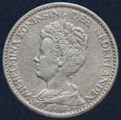 1 Gulden 1915 Wilhelmina