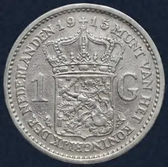 1 Gulden 1915 Wilhelmina