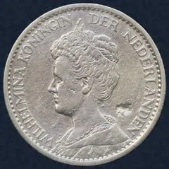 1 Gulden 1917 Wilhelmina 