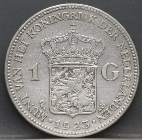 1 Gulden 1923 — Wilhelmina