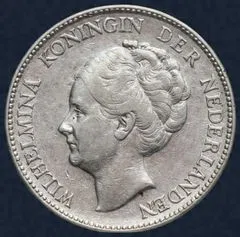 1 Gulden 1928 Wilhelmina