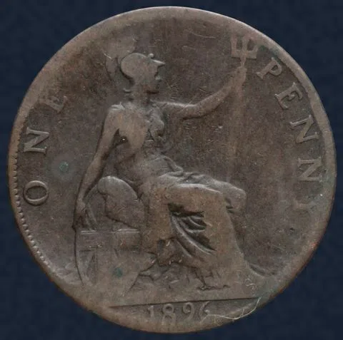 1 Penny 1896 Verenigd Koninkrijk
