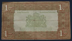 1 Gulden 1938 Zilverbon - NVMH 04-1B