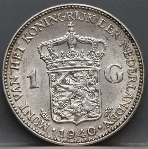 1 Gulden 1940 - Wilhelmina