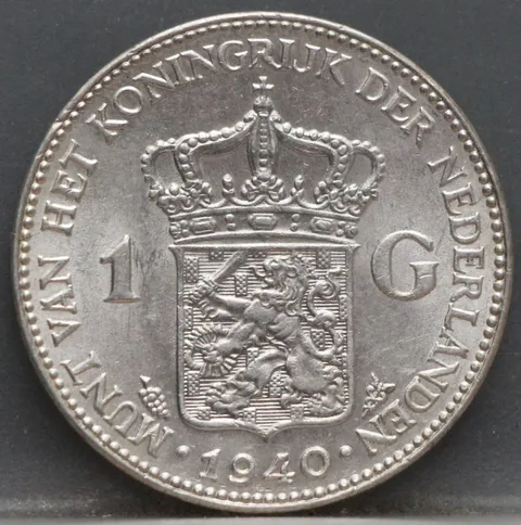 1 Gulden 1940 - Wilhelmina
