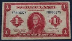 1 Gulden 1943 Wilhelmina - NVMH 05-1