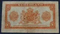 1 Gulden 1943 Wilhelmina - NVMH 05-1