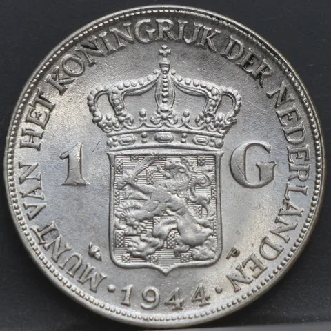 1 Gulden 1944 P — Wilhelmina