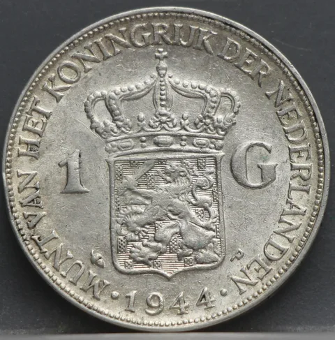 1 Gulden 1944 P — Wilhelmina