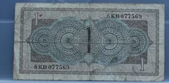 1 Gulden 1949 Juliana — NVMH 07-1A achterzijde