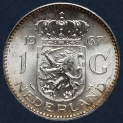 1 Gulden 1967 Juliana