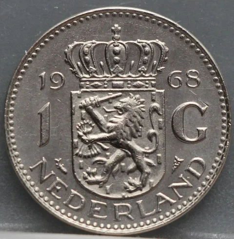 1 Gulden 1968 — Nikkel