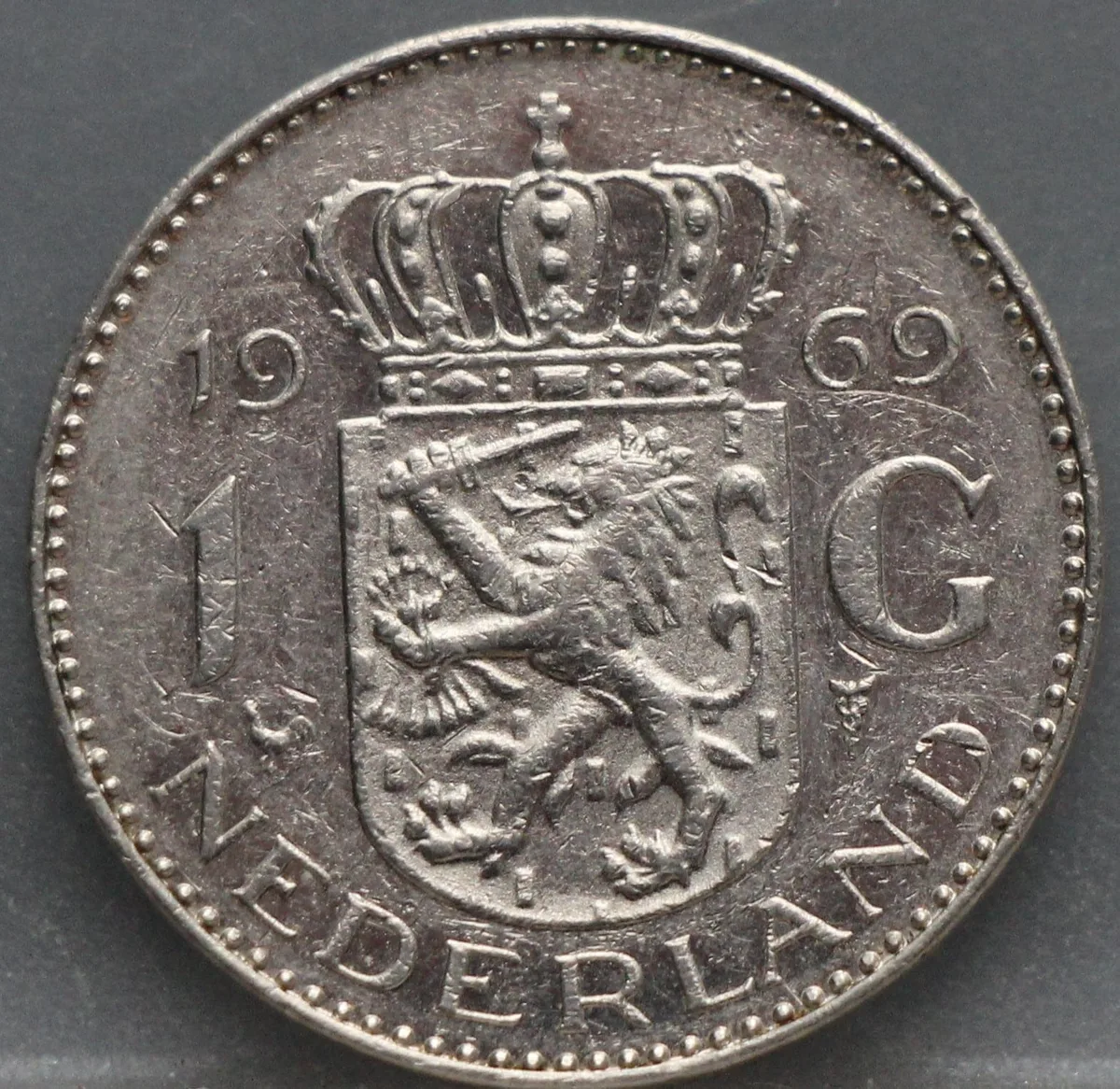 1 Gulden 1969 haan - Juliana - netjes voorzijde
