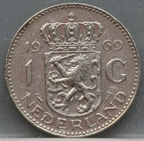1 Gulden 1969 vis - Juliana