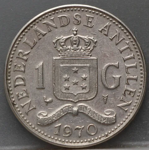 1 Gulden 1970 Nederlandse Antillen — Nikkel