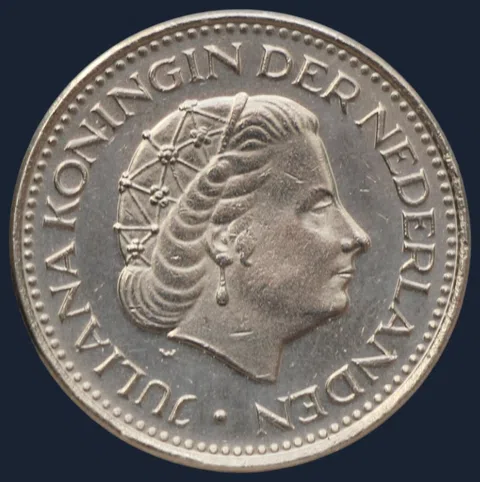 1 Gulden 1971 Nederland