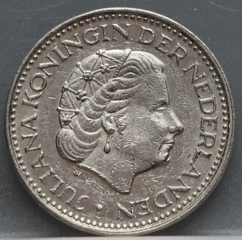 1 Gulden 1972 — Nederland Nikkel
