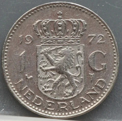 1 Gulden 1972 Nederland — Nikkel