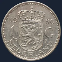1 Gulden 1980 Juliana — Nikkel