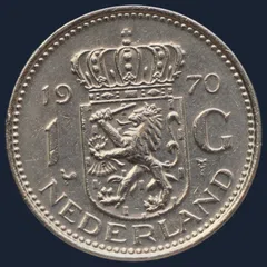 1 Gulden 1988 Nederland Nikkel