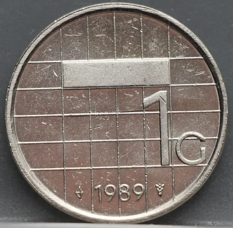 1 Gulden 1989 — Nikkel