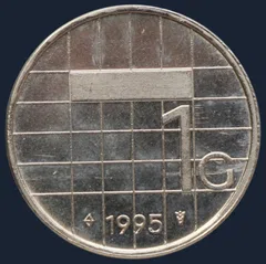 1 Gulden 1995 Nikkel