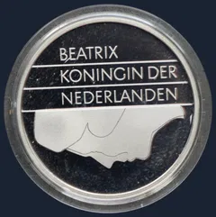 1 Gulden 2001 Zilver Prooflike