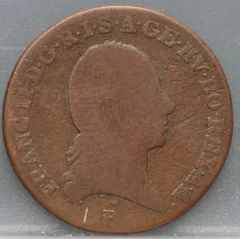 1 Kreuzer 1800 (B) Oostenrijk voorzijde