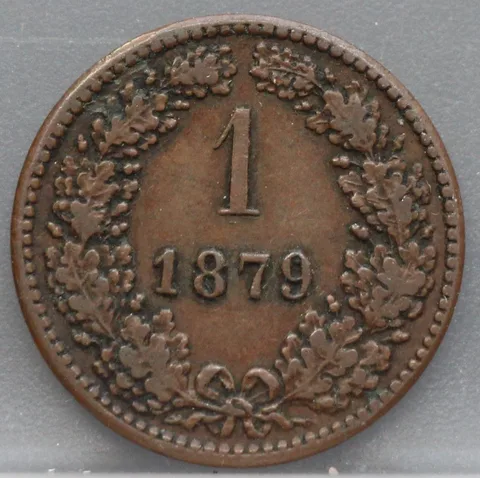 1 Kreuzer 1879 Oostenrijk — Koper
