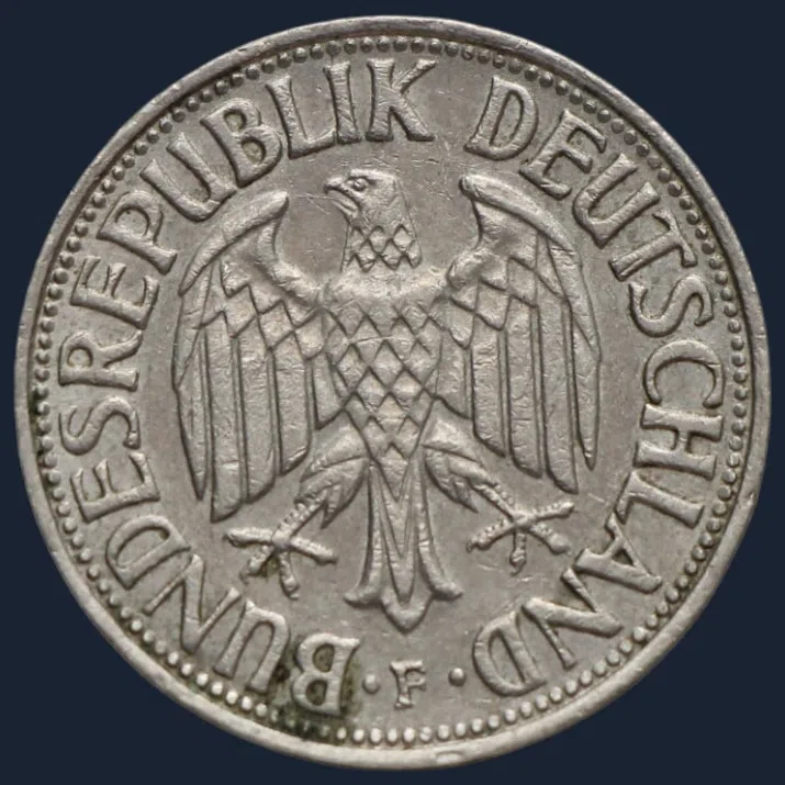1 Mark 1971 F Duitsland