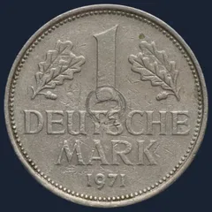 1 Mark 1971 F Duitsland